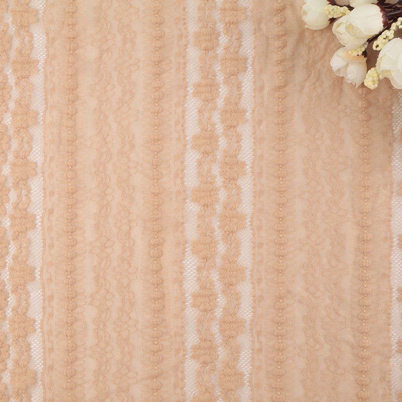 Lace Fabric Dress Kids Nylon for Women's Wear Wholesale Supplier 4